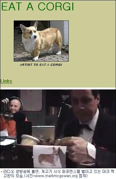 영국 행위예술가 ‘개고기 시식 퍼포먼스’ 논란