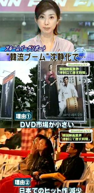 후지TV “한국 영화시장은 버블 붕괴 진행 중”