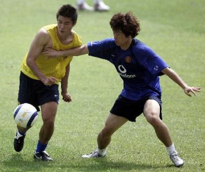 中언론 “둥팡줘가 박지성에게 도전한다”