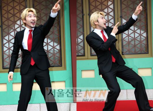 [NOW포토] 노홍철 “재석이 형님! 축하해요!!”