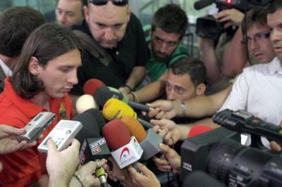 축구신동 메시, 아르헨 올림픽대표팀 합류