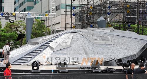 서태지 게릴라 콘서트 무대는 ‘UFO 모양’