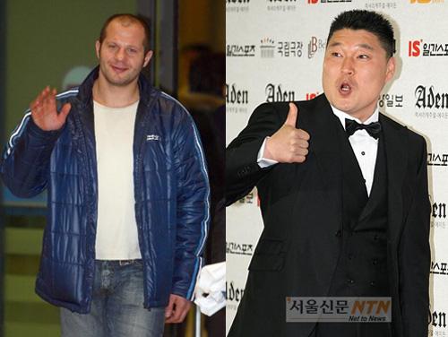 강호동, 표도르에게 씨름 기술 전수한다