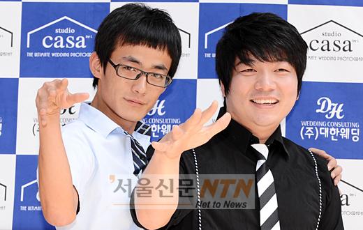 [NOW포토] 한민관ㆍ김재욱 “우리도 결혼 하고 싶어요”