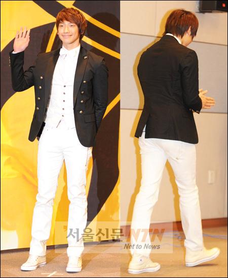 [NOW포토] 비 ‘남자도 뒷태 중요하죠’