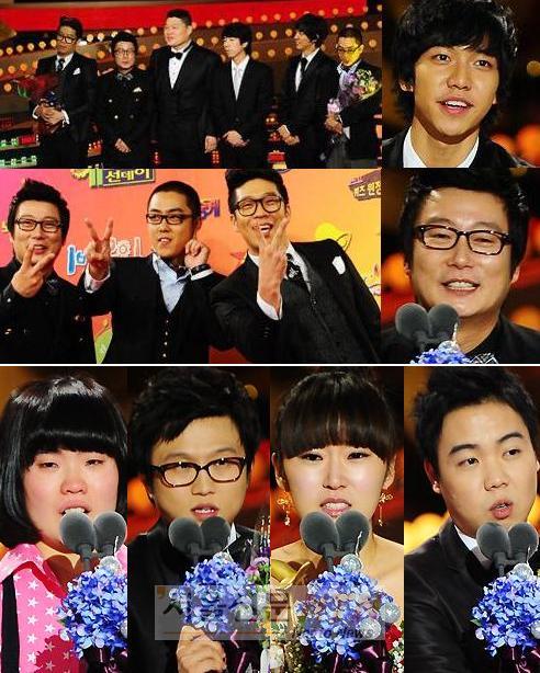 KBS연예대상, ‘1박2일’독주 & ‘개콘’공로 인정 (종합)
