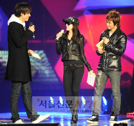 [NOW포토] MC 투입 박예진, 선글라스로 멋부리고 리허설