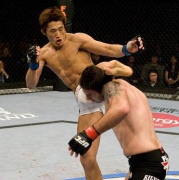 UFC 파리시안 “김동현, 예상보다 강했다”