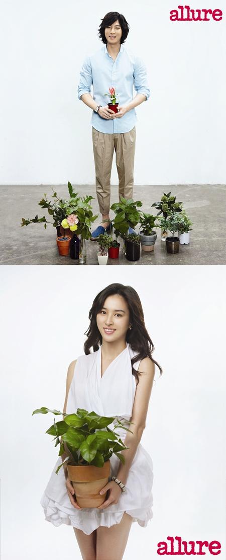 박건형-한혜진, 환경사랑 화보 촬영