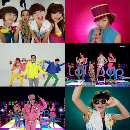 2NE1, 빅뱅과 함께한 ‘롤리팝’ 뮤비 큰 관심
