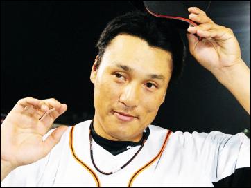 이승엽 ‘센트럴리그 수비 신기록 작성’