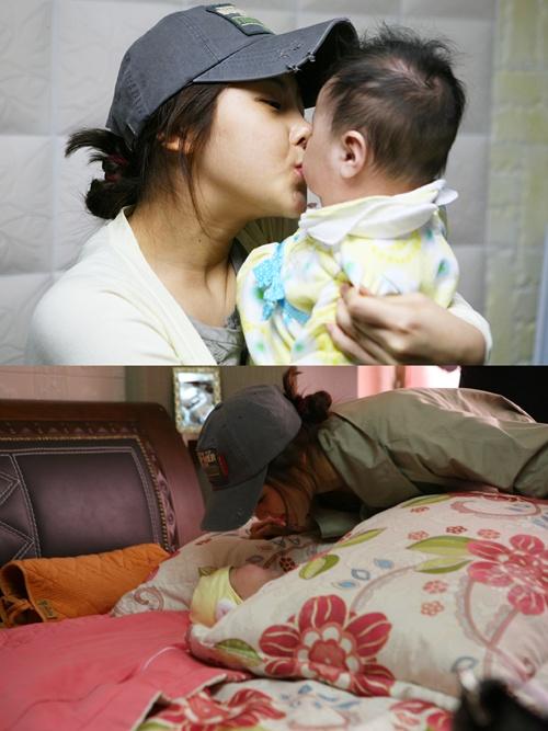 솔비, 입양아 위탁모로 모성본능 쏟아내