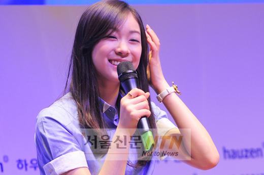 [NOW포토] 김연아표 미소 ‘이보다 환할 수 없다’