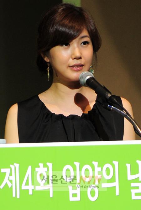 [NOW포토] 강수정 “입양의 날 행사 진행 맡았어요”