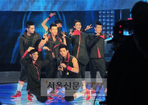 [NOW포토] 개구쟁이 2PM “1위는 우리것”