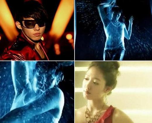 태군, 물세례에 드러난 ‘역삼각형 몸매’ 눈길