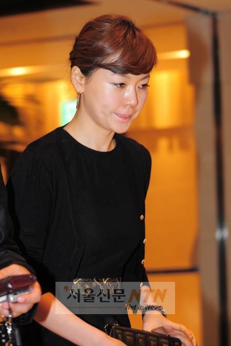 [NOW포토] 안선영 “가시는 길, 편히 가세요”