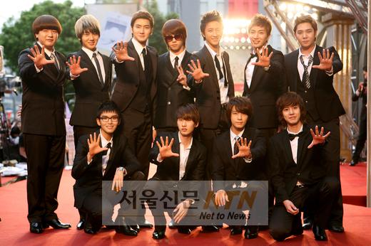 슈퍼주니어, 대만서 뜨거운 인기 실감