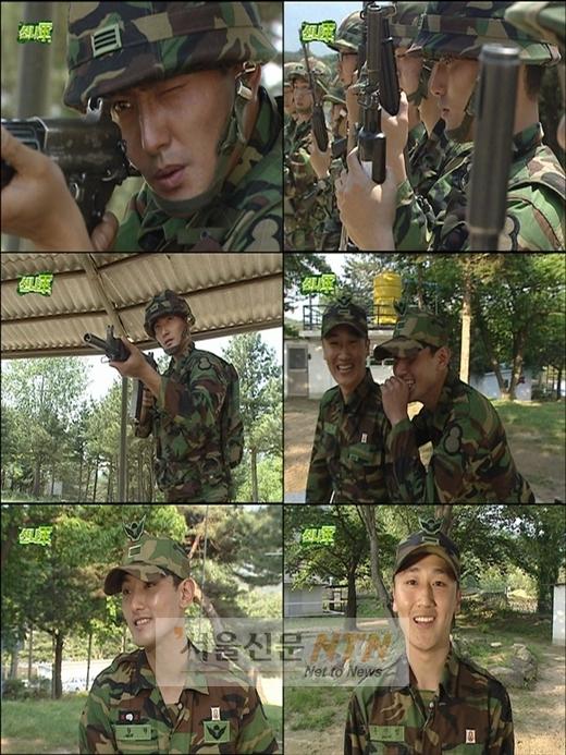 ‘상병’ 강타, 늠름한 군생활 모습 공개