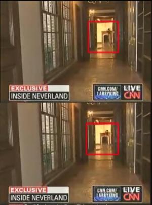마이클 잭슨 영혼?…네버랜드서 그림자 포착