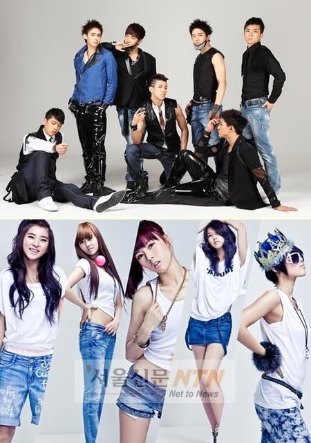 2PMㆍ포미닛(4Minute) 합동무대 눈길