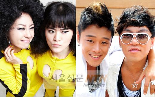 ‘엽기’ 고고걸스 vs ‘유쾌’ 원투, 입담 대결
