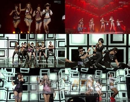 브아걸, 컴백무대 ‘도발+섹시=화끈’