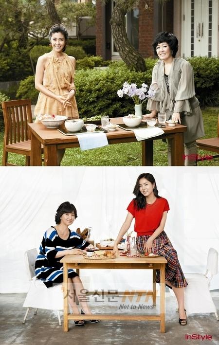 ‘모전여전’ 이윤지·신세경, 모녀 동반 화보촬영