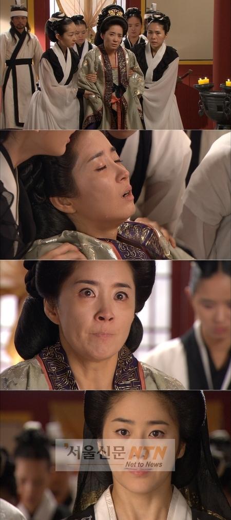 ‘선덕’ 마야부인 분노폭발, 미실에게 저주 퍼부어