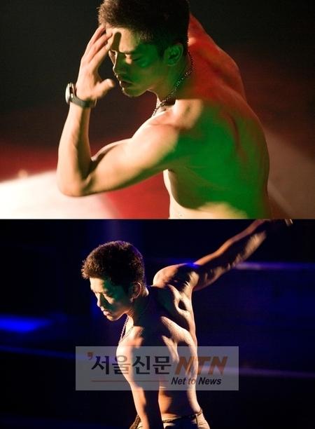 ‘엣지남’ 이용우, 매혹적인 몸놀림 선보여