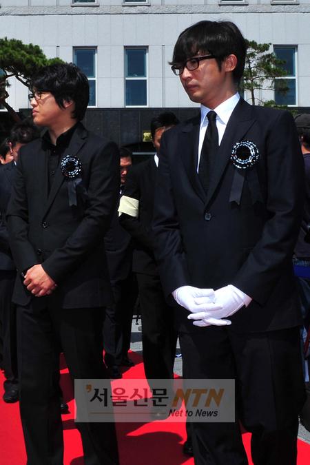 [NOW포토] 차태현·안재욱, 동료배우 잃은 참담함 심경