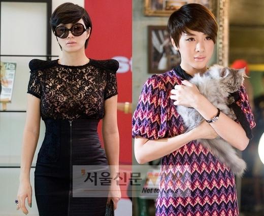 ‘엣지녀’ 김혜수, ‘신상녀’ 서인영 압도하다