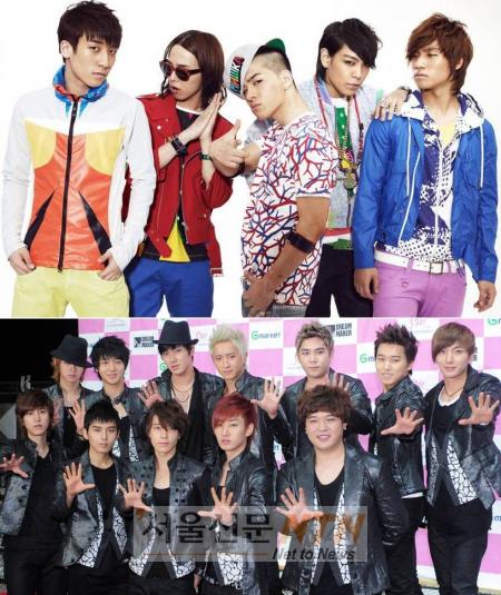 빅뱅vs슈주, ‘아송페’ 엔딩 기싸움…대만 보도