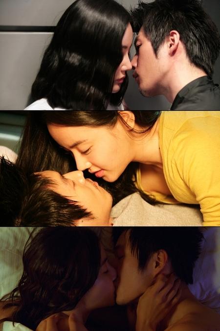 장혁·황우슬혜, 아찔한 키스 3종 세트 공개