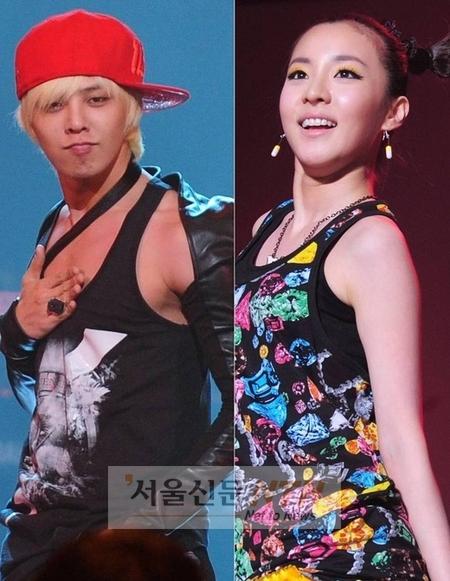 지드래곤-산다라, 연기자 전향 성공 가능성 ‘1위’