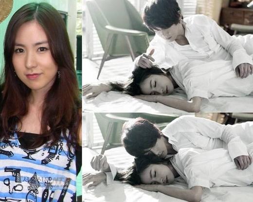 간미연, 솔로 컴백 앞두고 테이와 ‘침대컷’ 화제