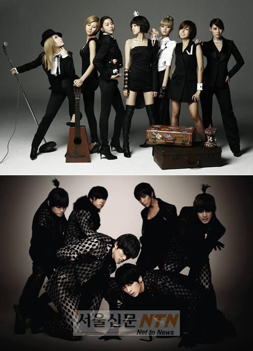 7인조 애프터스쿨 - 6인조 2PM ‘다른 행보’
