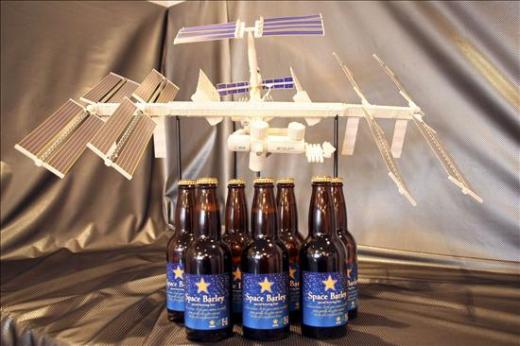 세계 최초 우주에서 키운 보리 맥주 출시