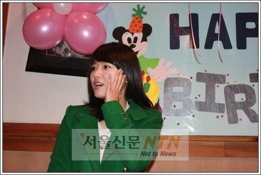 ‘수삼’ 오정은, 팬들 깜짝 생일파티에 ‘감격’