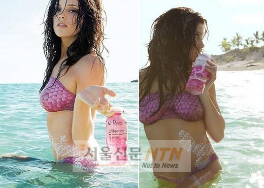 ‘뉴문’ 애슐리 그린, 누드 광고 ‘후끈’