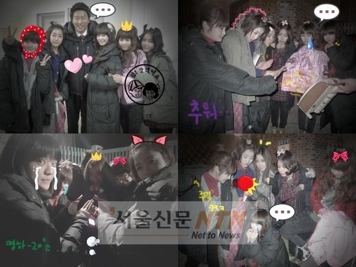티아라 ‘공신’ 촬영장서 김수로, 고아성과 ‘직찍’