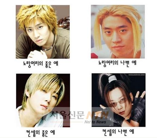 연예인 ‘좋은예 vs 나쁜예’ 놀이가 뭐야?