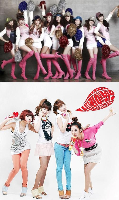 ‘섹시’ 소녀시대 vs ‘보이시’ 2NE1 승자는?