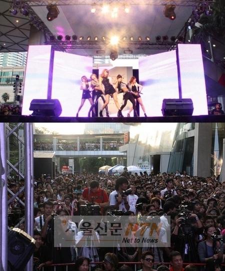 포미닛 태국 쇼케이스에 7천여 팬 ‘열광’