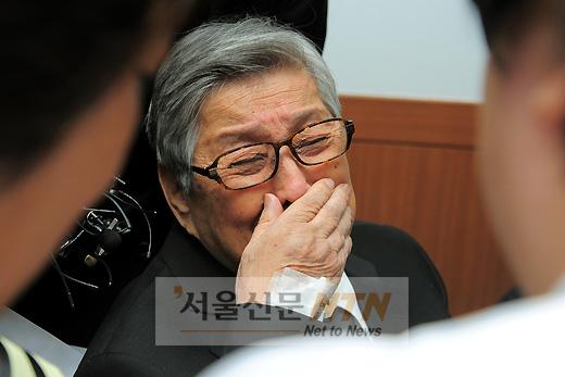 [NTN포토] 슬픔에 젖은 구봉서