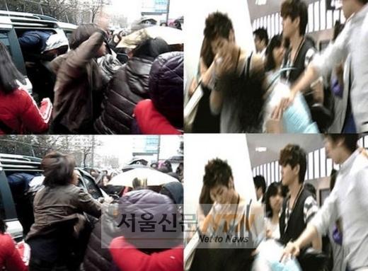 스타 경호원 “근육남 김종국에게 보호받고 파”