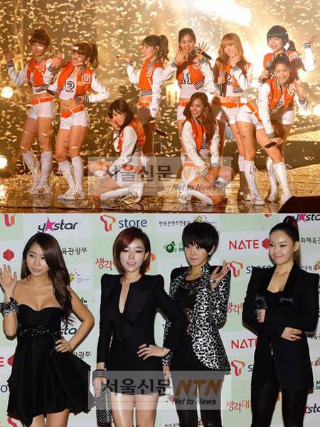 소시-카라-브아걸, ‘대중음악상’ 2개 부문 후보 경합