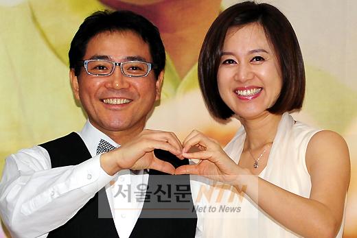 [NTN포토] 이봉원·박미선 부부 “환상의 호흡 기대하세요”