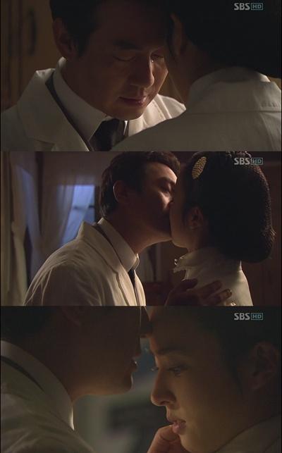 ‘제중원’황정, 달콤한 키스로 석란에게 청혼