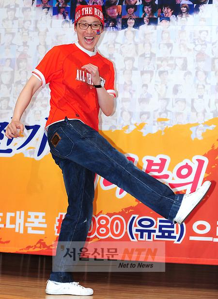 [NTN포토] 이휘재 “슈팅 자세 괜찮죠?”